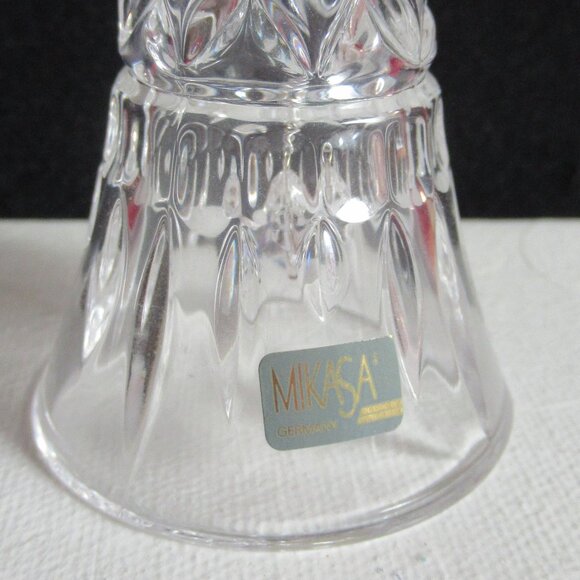 Vintage Mikasa "Heavenly Music" crystal bell ornament - Picture 8 of 8